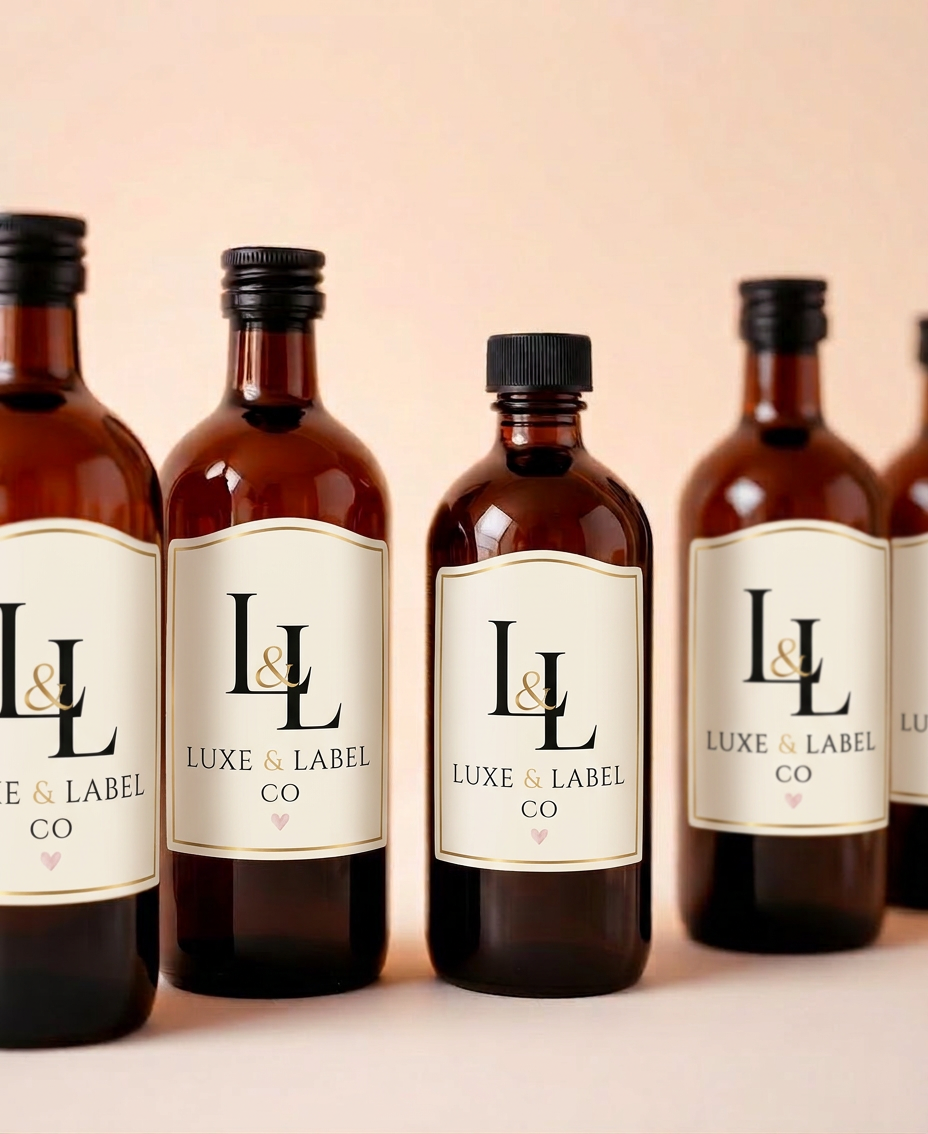 Gold Foil Custom Labels